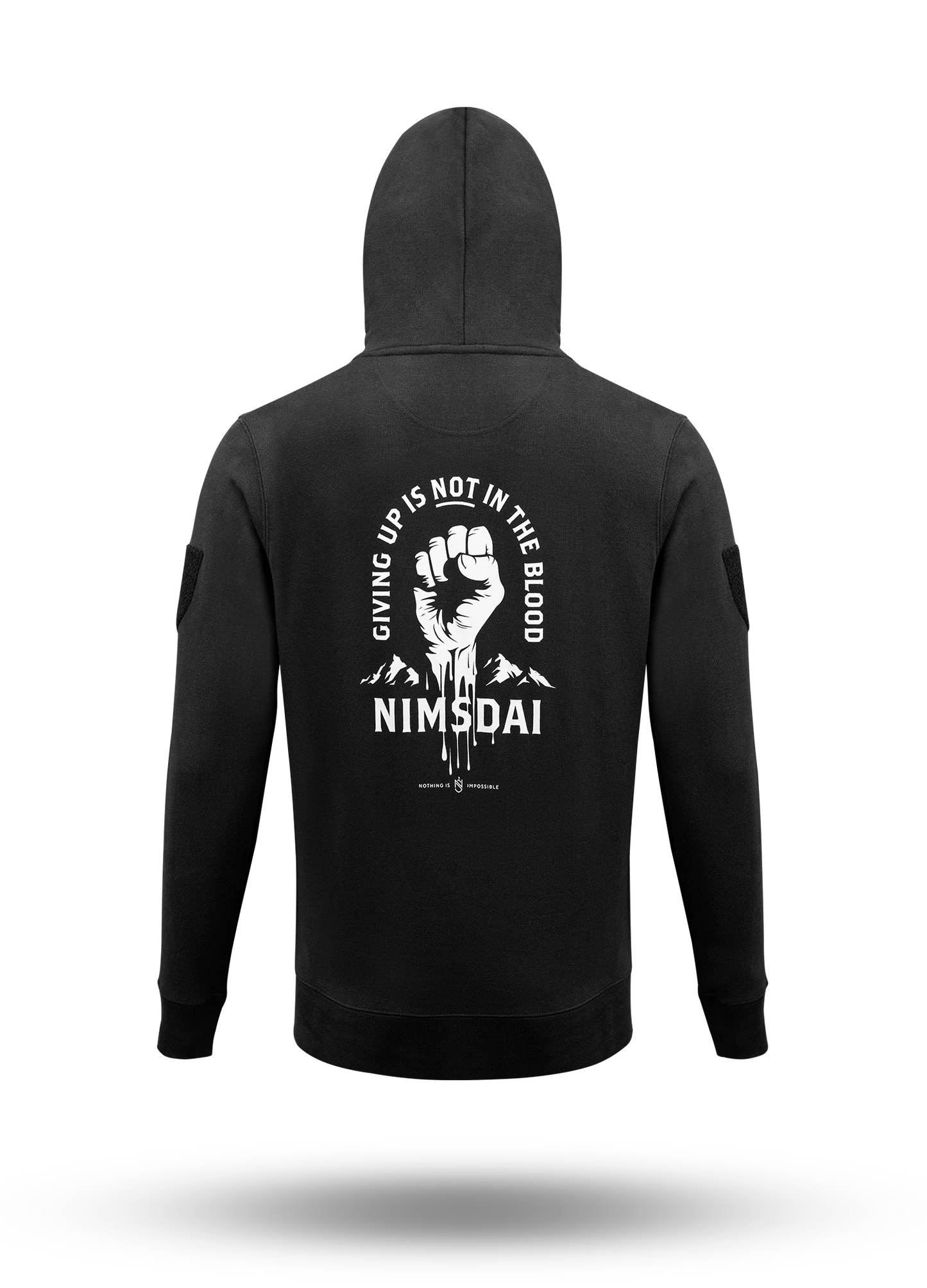 Giving Up Is Not In The Blood  Hoodie